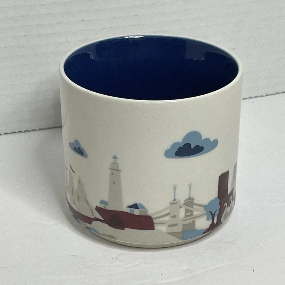 Starbucks Boston MA You Are Here Collection Coffee Tea Mug 14 oz Barista